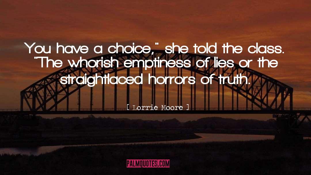 Lies And Po quotes by Lorrie Moore