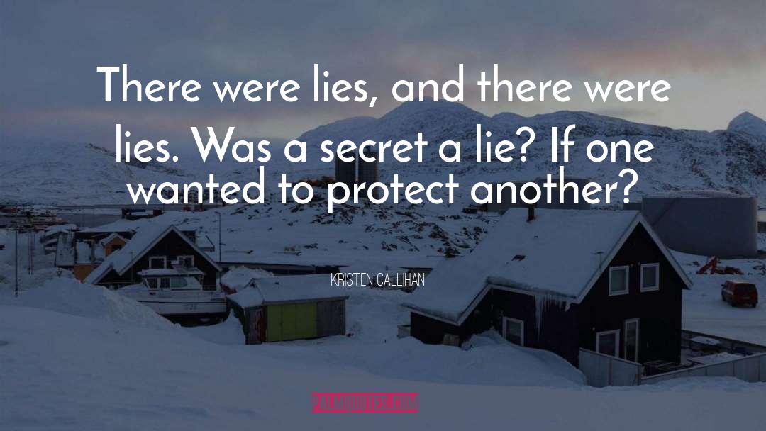 Lies quotes by Kristen Callihan