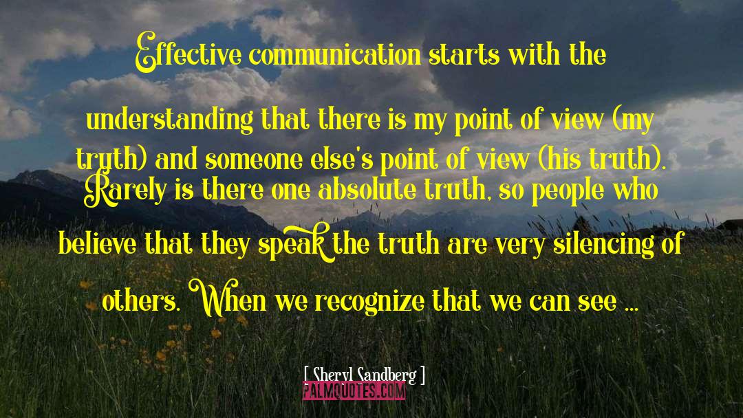 Lies That Speak Truth quotes by Sheryl Sandberg