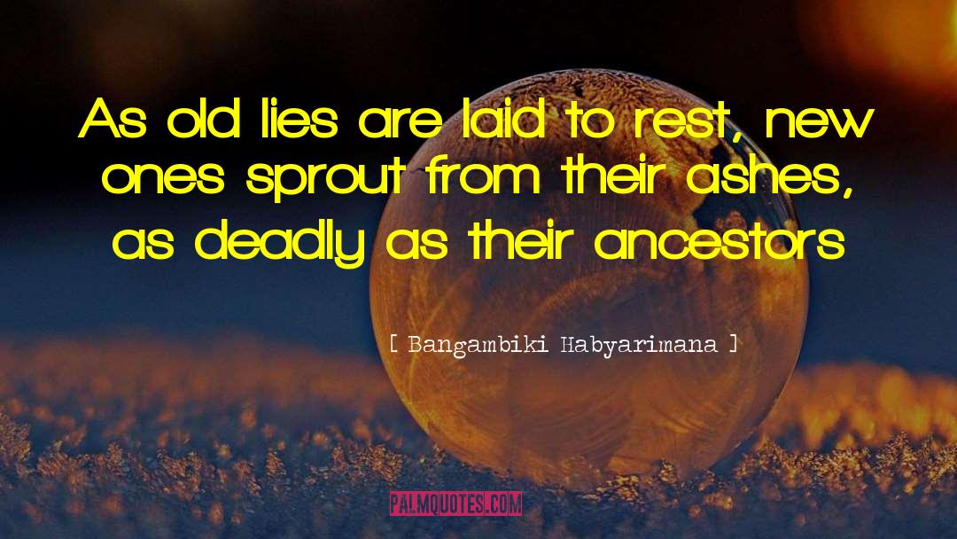 Lies We Tell Ourselves quotes by Bangambiki Habyarimana