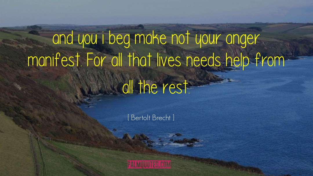 Lievense Adriaens quotes by Bertolt Brecht