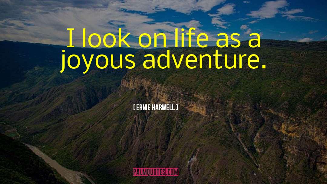 Life Adventure quotes by Ernie Harwell