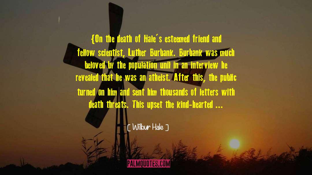 Life After Death Death quotes by Wilbur Hale