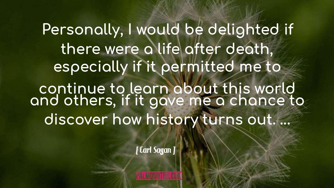 Life After Death quotes by Carl Sagan