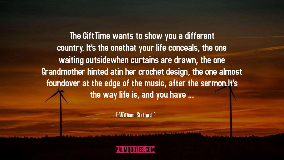 Life After Divorcing quotes by William Stafford