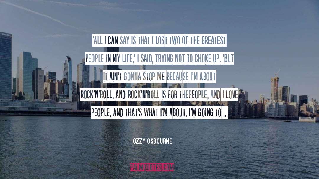 Life Aint All About Money quotes by Ozzy Osbourne