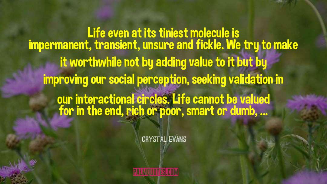 Life And Death Life quotes by Crystal Evans