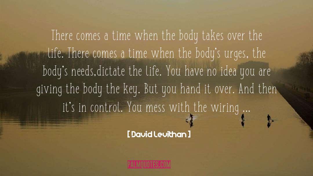 Life And Giving Back quotes by David Levithan