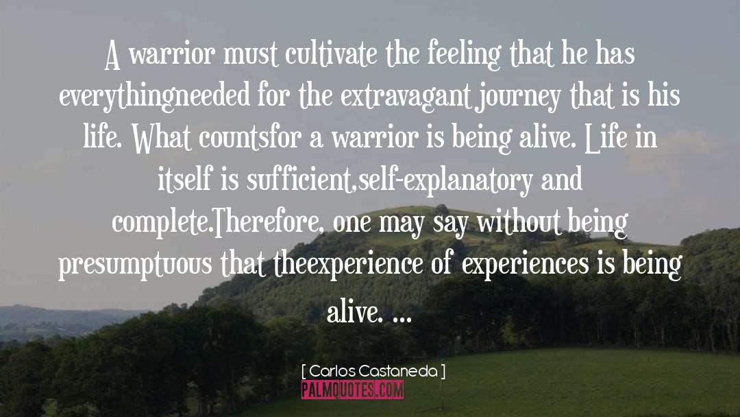 Life Appreciation quotes by Carlos Castaneda