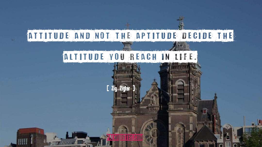 Life Attitude quotes by Zig Ziglar
