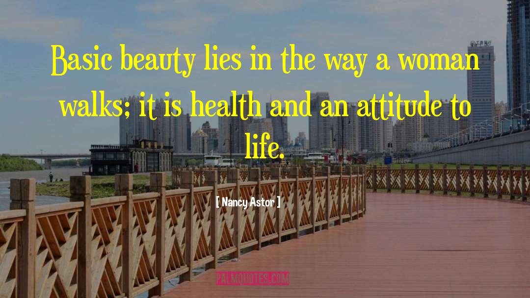 Life Attitude quotes by Nancy Astor