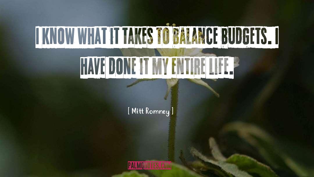 Life Balance quotes by Mitt Romney