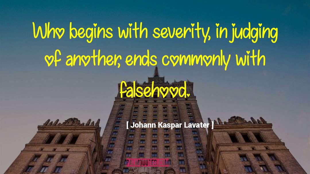 Life Begins With quotes by Johann Kaspar Lavater