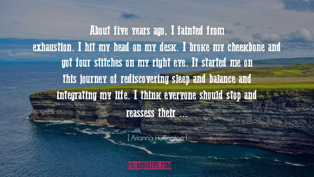 Life Broke Me quotes by Arianna Huffington