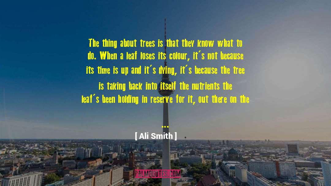 Life Can Change In An Instant quotes by Ali Smith