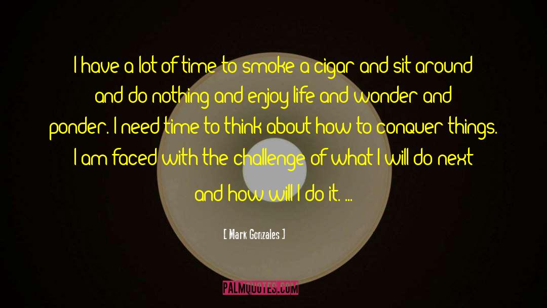 Life Challenges quotes by Mark Gonzales