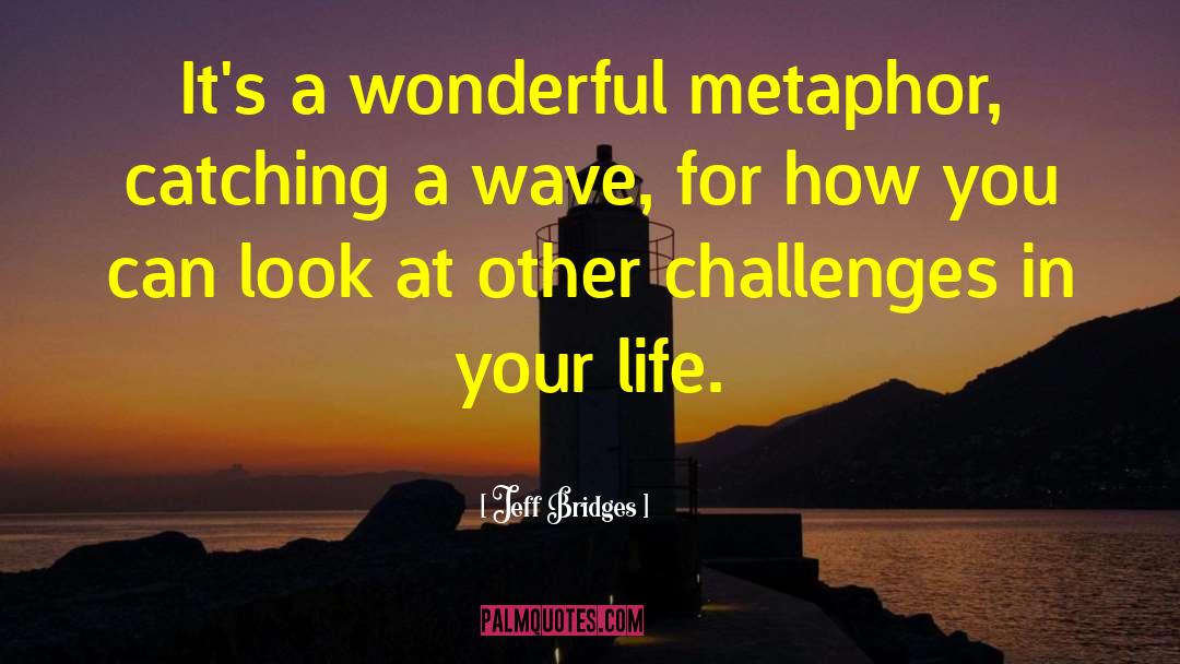 Life Challenges quotes by Jeff Bridges