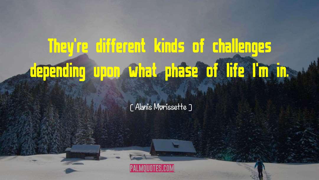 Life Challenges quotes by Alanis Morissette