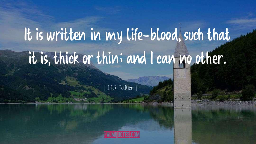 Life Control quotes by J.R.R. Tolkien