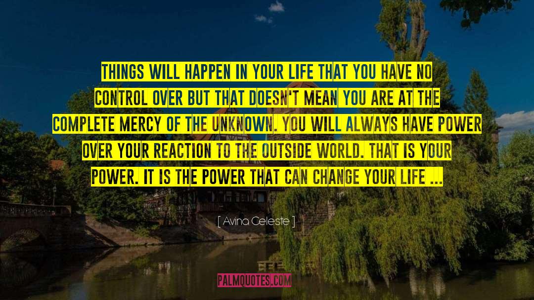 Life Control quotes by Avina Celeste