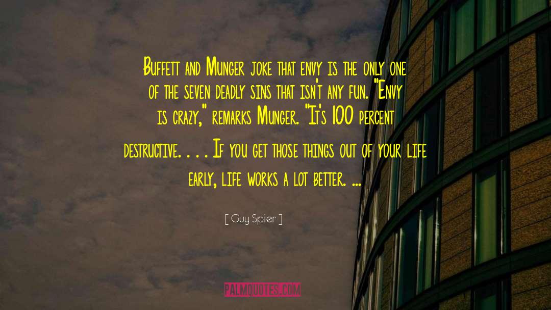 Life Crazy Sanity quotes by Guy Spier