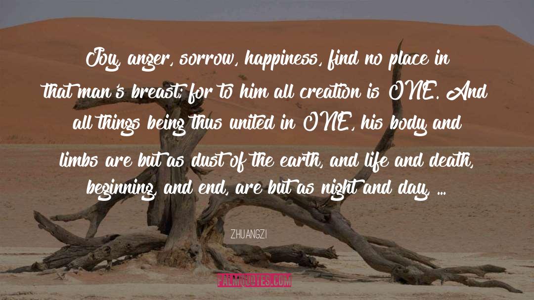 Life Death Happiness Enjoyment quotes by Zhuangzi