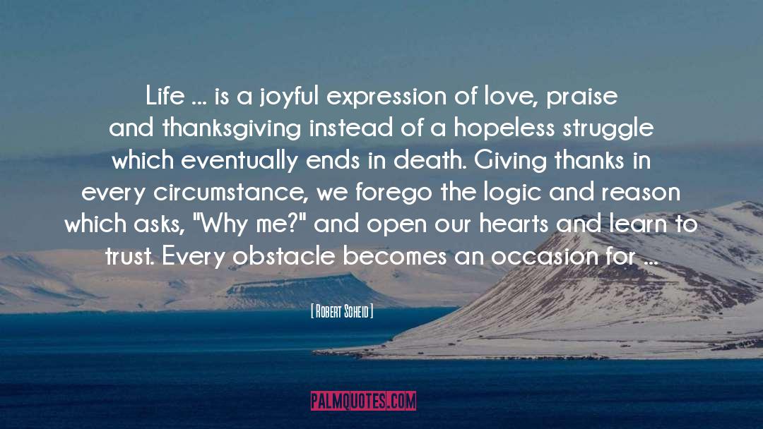 Life Death Happiness Enjoyment quotes by Robert Scheid