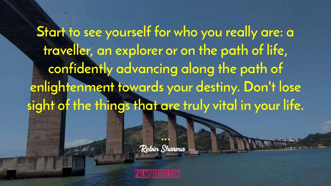 Life Destiny quotes by Robin Sharma