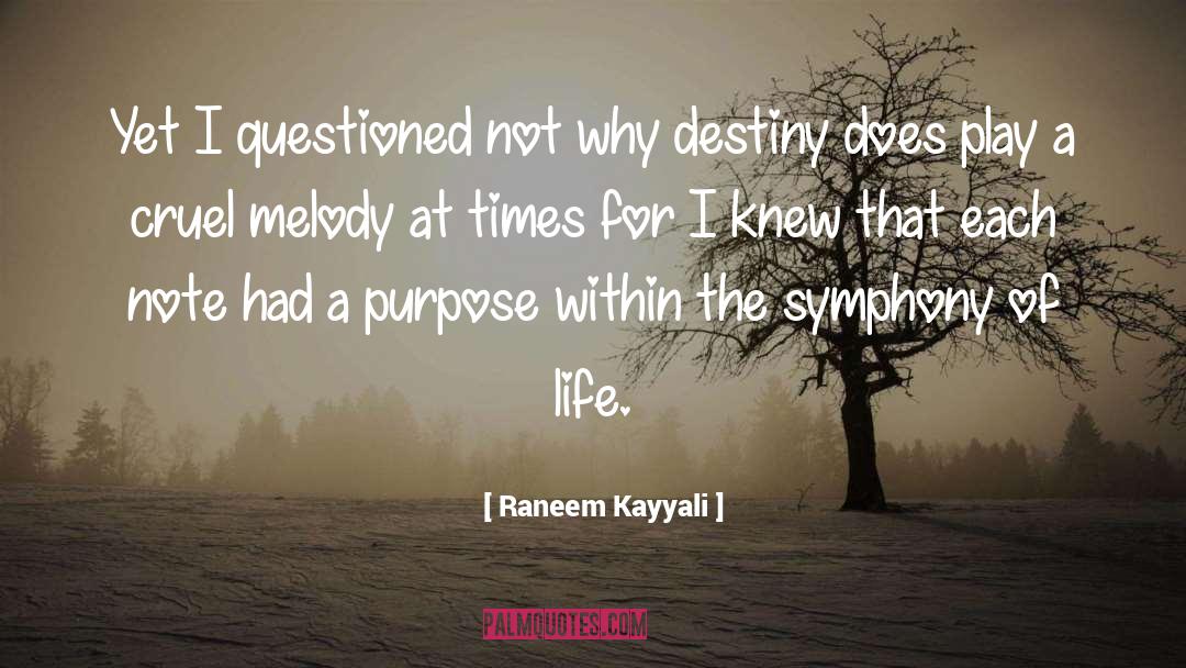 Life Destiny quotes by Raneem Kayyali