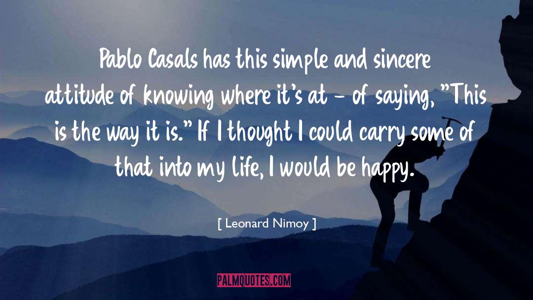 Life Difficulties quotes by Leonard Nimoy