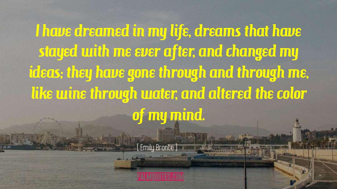 Life Dreams quotes by Emily Bronte