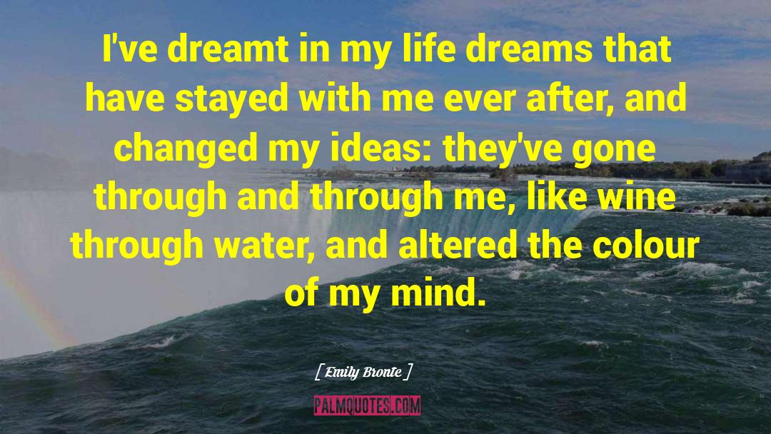 Life Dreams quotes by Emily Bronte