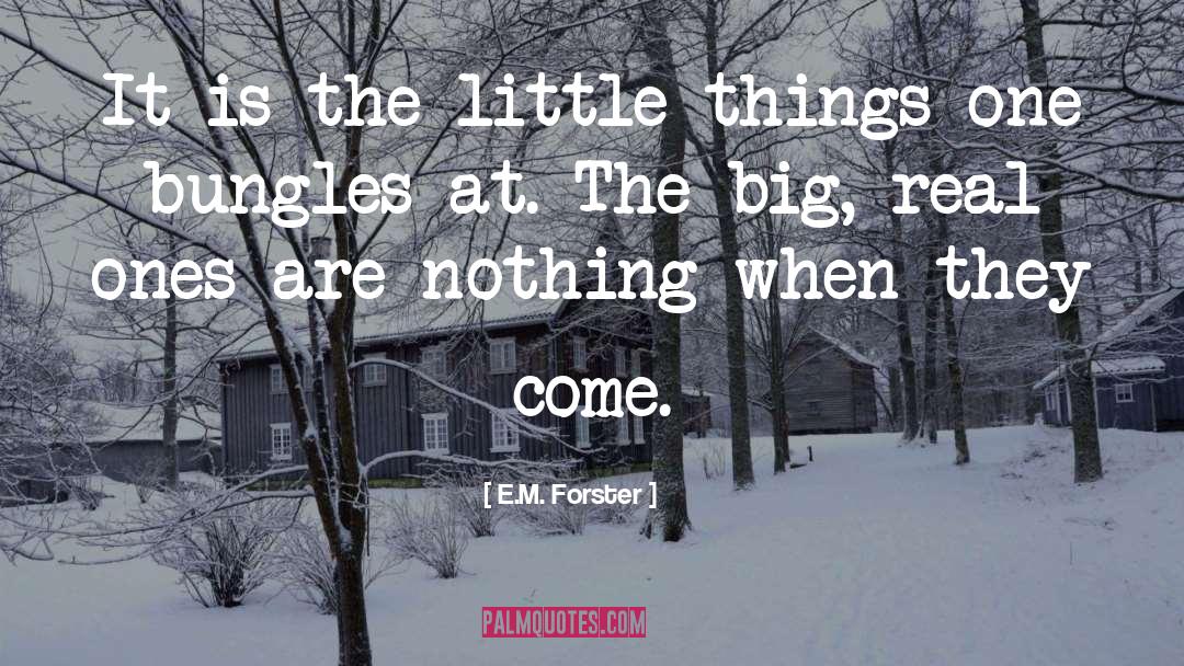 Life Events quotes by E.M. Forster