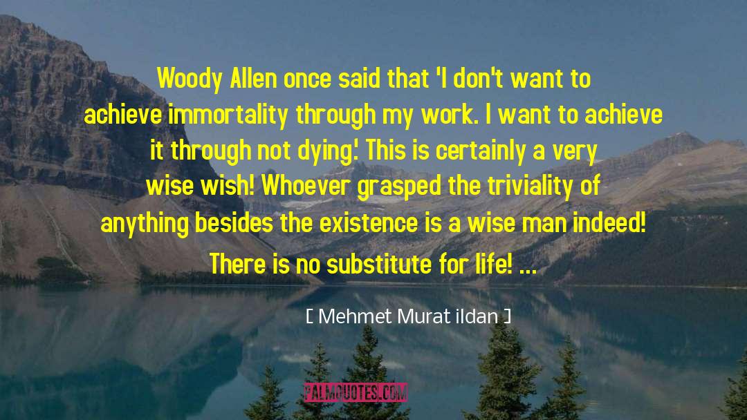 Life Existence quotes by Mehmet Murat Ildan