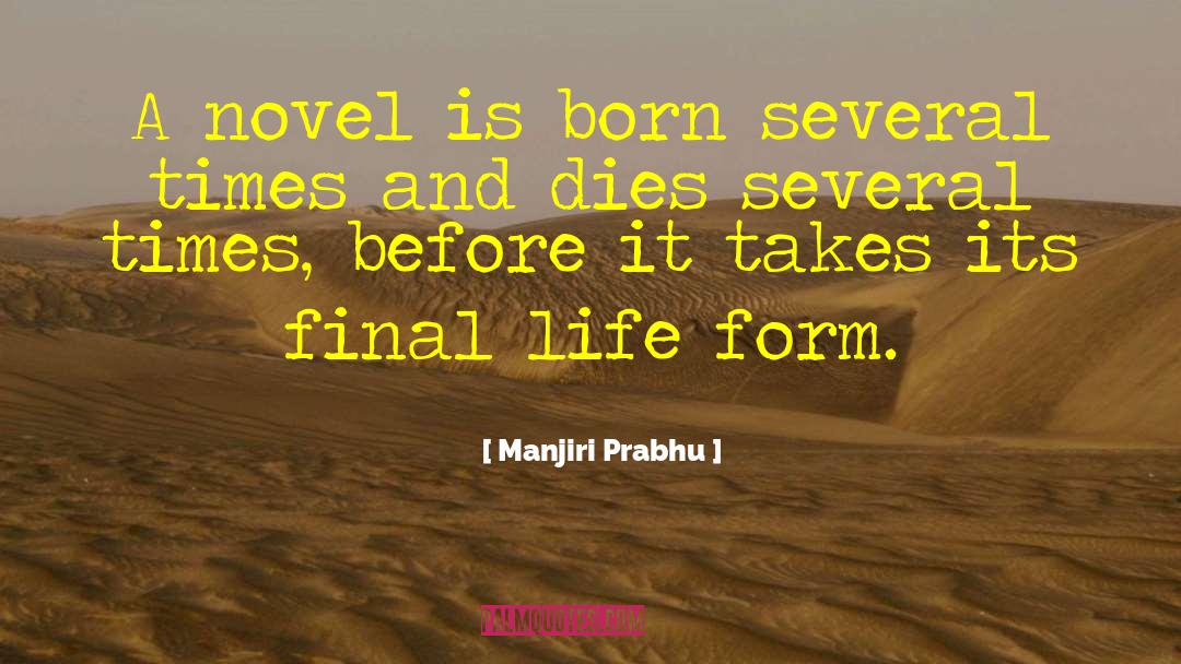 Life Form quotes by Manjiri Prabhu