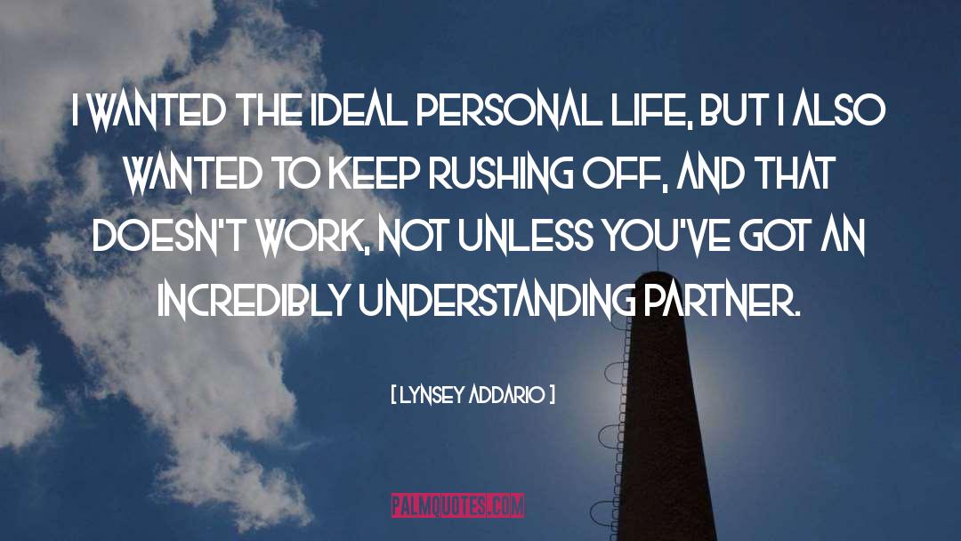 Life Goals With Your Partner quotes by Lynsey Addario