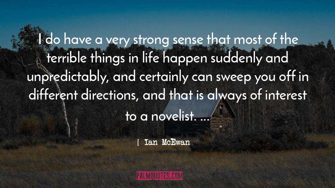 Life Happens quotes by Ian McEwan