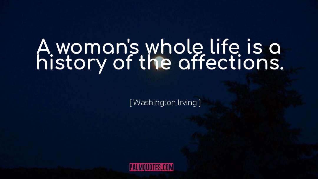 Life History quotes by Washington Irving