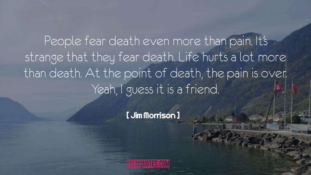 Life Hurts quotes by Jim Morrison