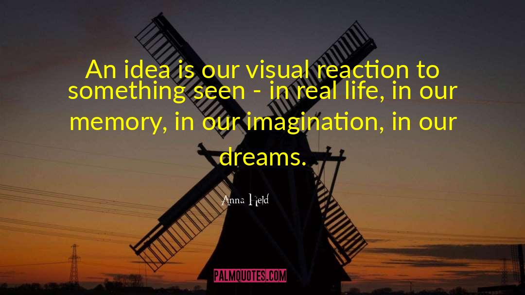 Life Imagination quotes by Anna Held