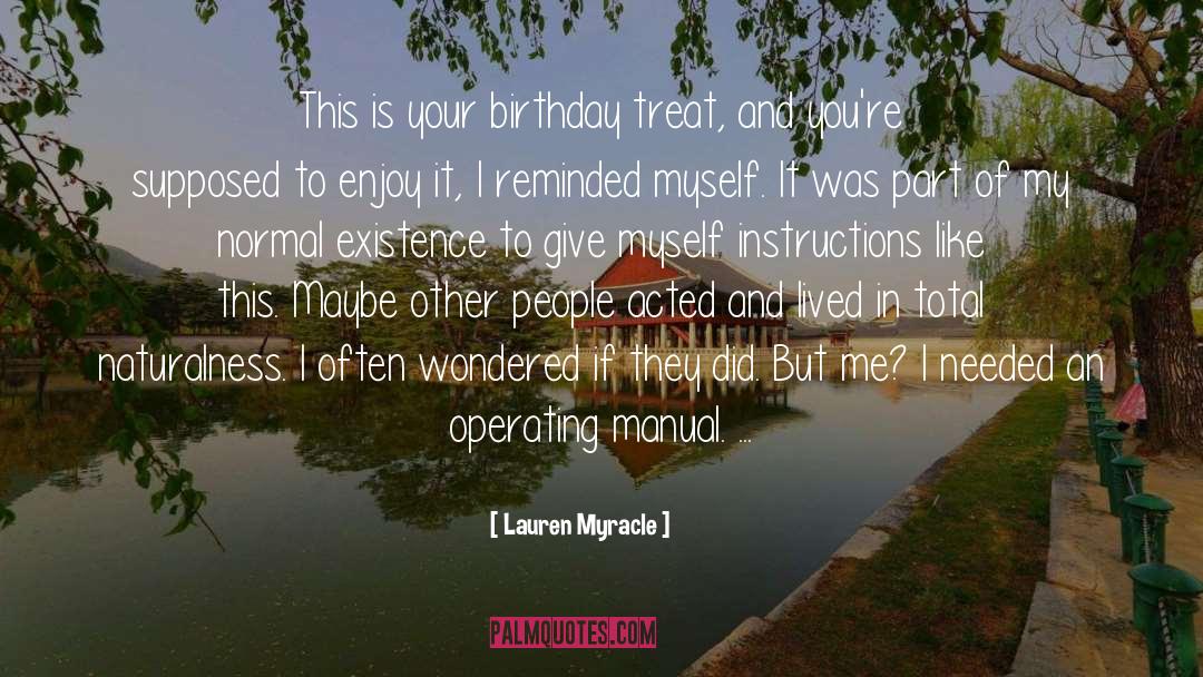 Life Instructions quotes by Lauren Myracle