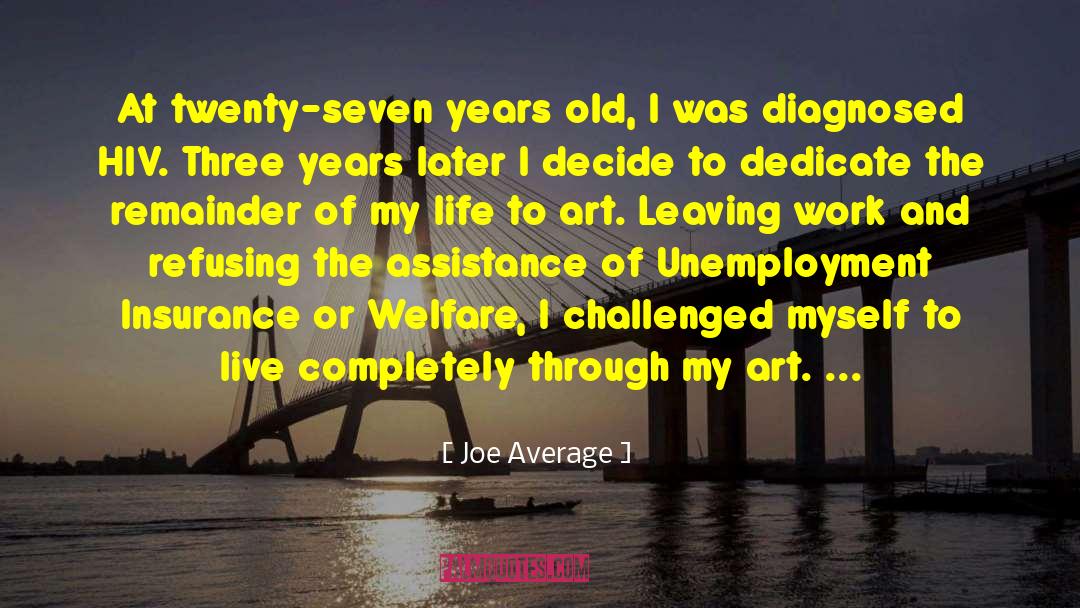 Life Insurance Policy quotes by Joe Average