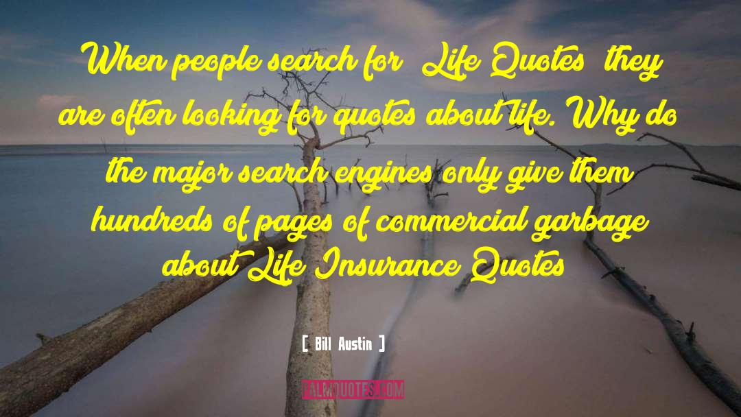 Life Insurance quotes by Bill Austin