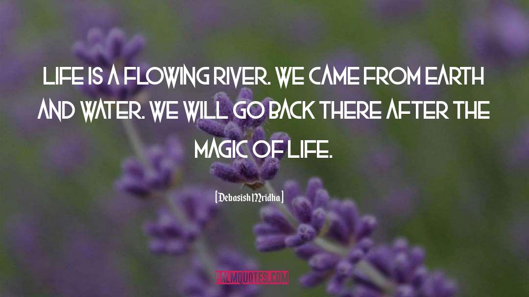 Life Is A Flowing River quotes by Debasish Mridha