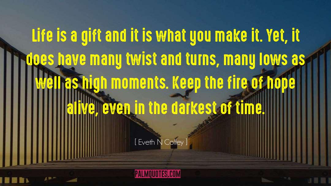 Life Is A Gift quotes by Eveth N Colley