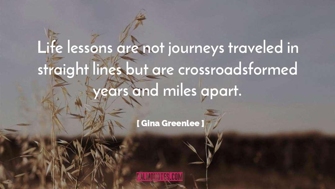 Life Is A Journey Not A Competition quotes by Gina Greenlee