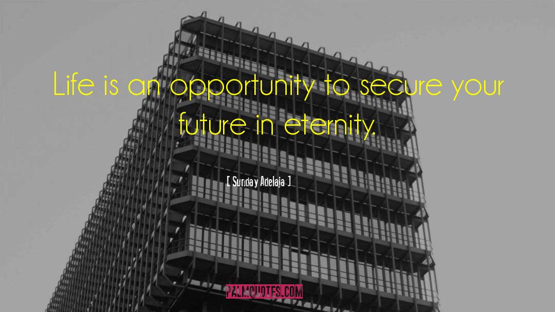 Life Is An Opportunity quotes by Sunday Adelaja