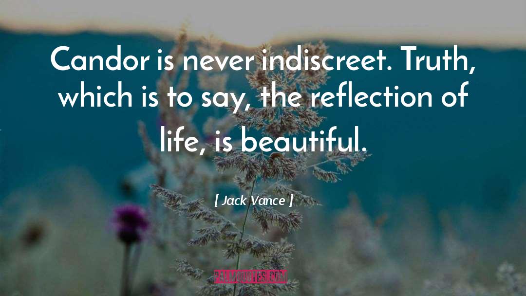 Life Is Beautiful quotes by Jack Vance