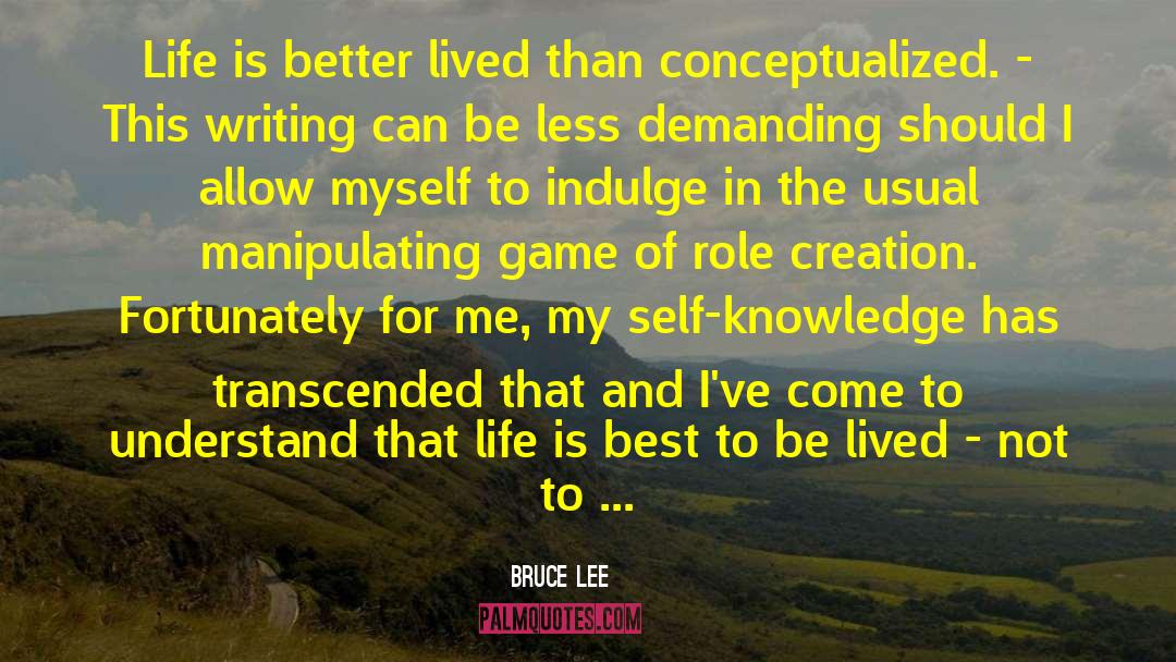 Life Is Better quotes by Bruce Lee