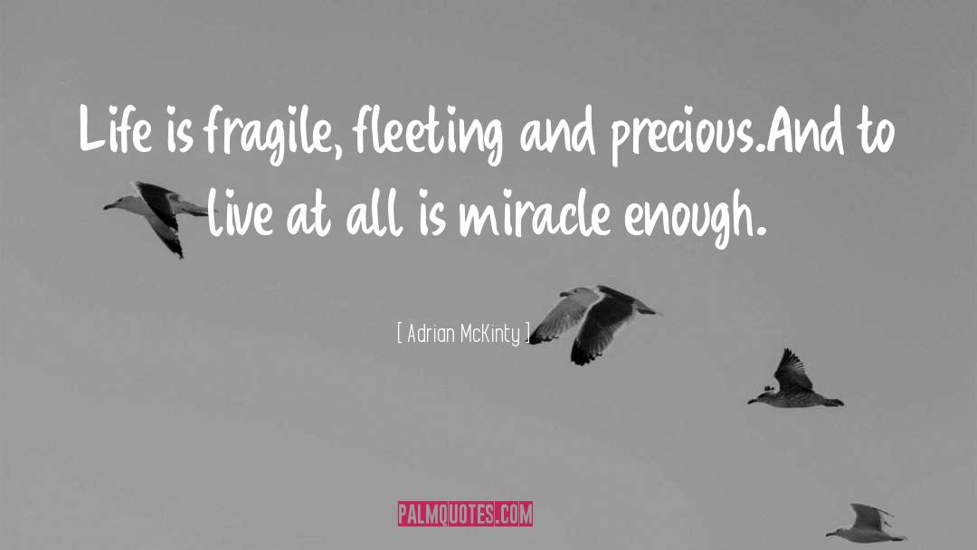 Life Is Fragile quotes by Adrian McKinty